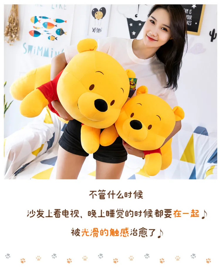 45cm Winnie the Pooh Plush Doll – Soft Disney Cartoon Stuffed Toy | Cute Gift for Girls & Kids’ Birthdays