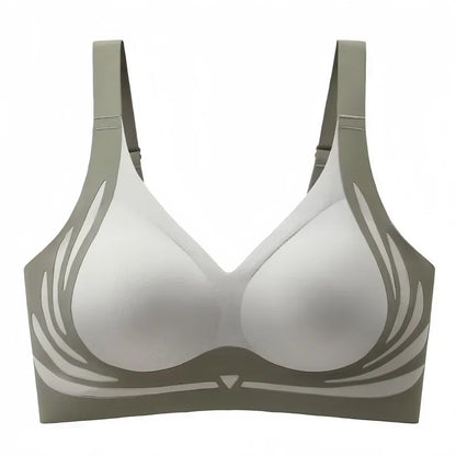 Women's Plus Size Seamless Bra Wide Adjustable Straps