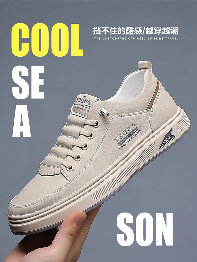 White Sneakers Men's T
