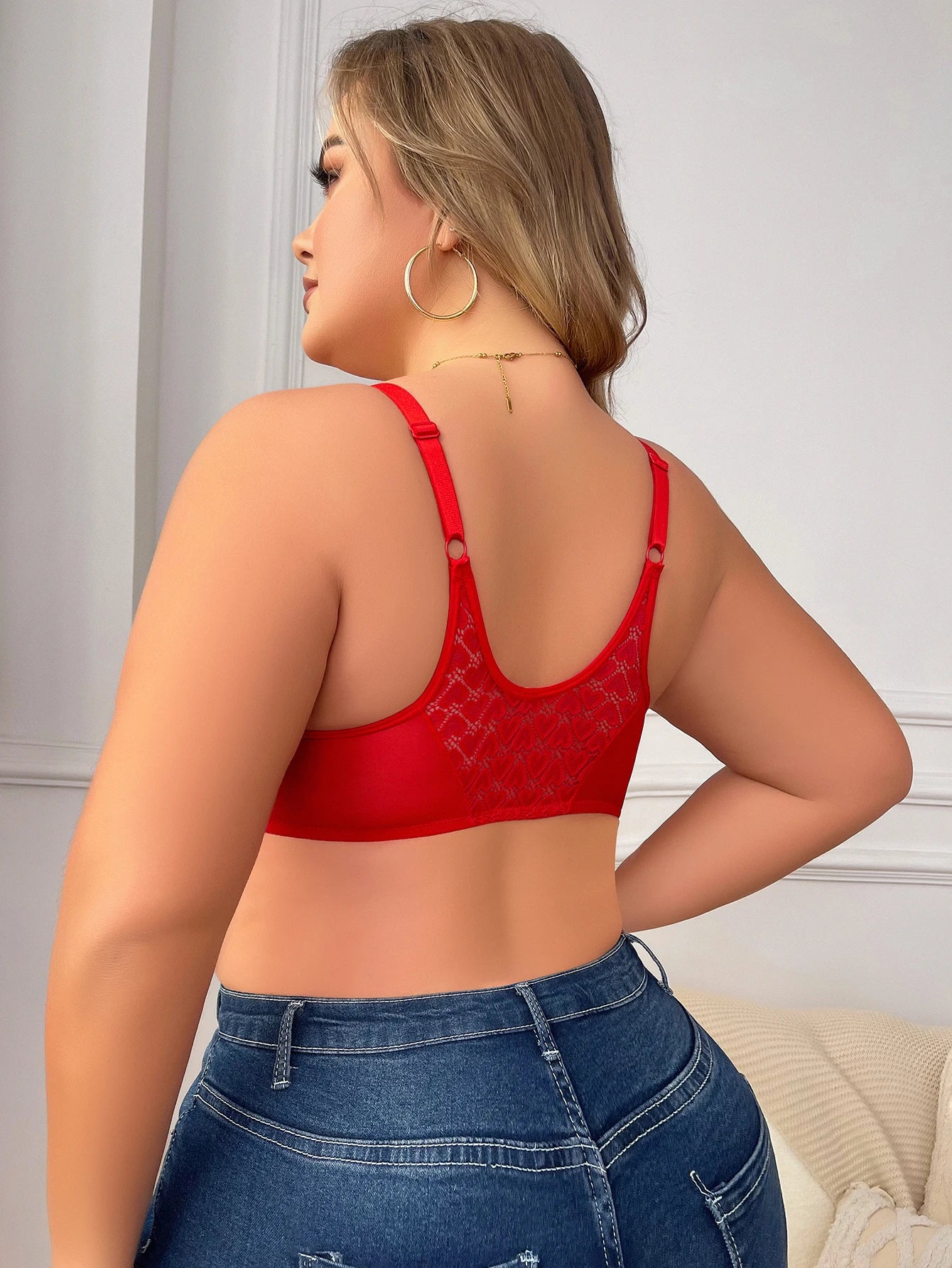 Women's Plus Size Underwear Front Button
