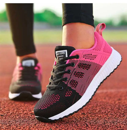 Women Sneakers Mix Color Gym Shoes