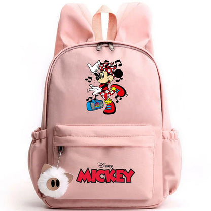 Disney Mickey & Minnie Mouse Backpack – School & Travel Rucksack with Rabbit Ears