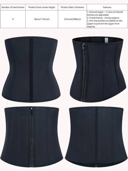 Plus Size Women Waist Trainer Sauna Sweat Belt