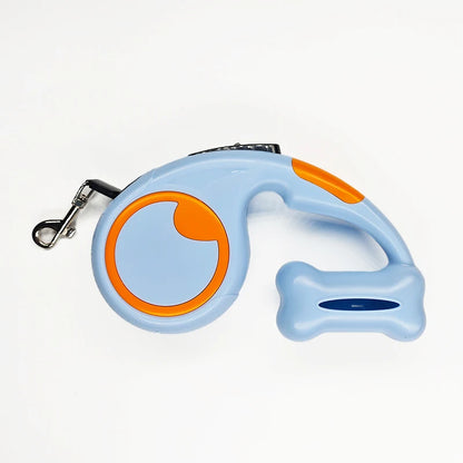 Automatic Retractable Dog Leash – 3M/5M Nylon Traction Lead for Small Pets