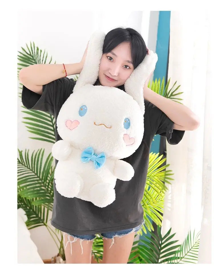 Cinnamoroll Plush Toys Cartoon Big Ear Dog Doll Little White Dog Toy Gives Best Friend Girl Sleep Pillow Decoration Plush Doll