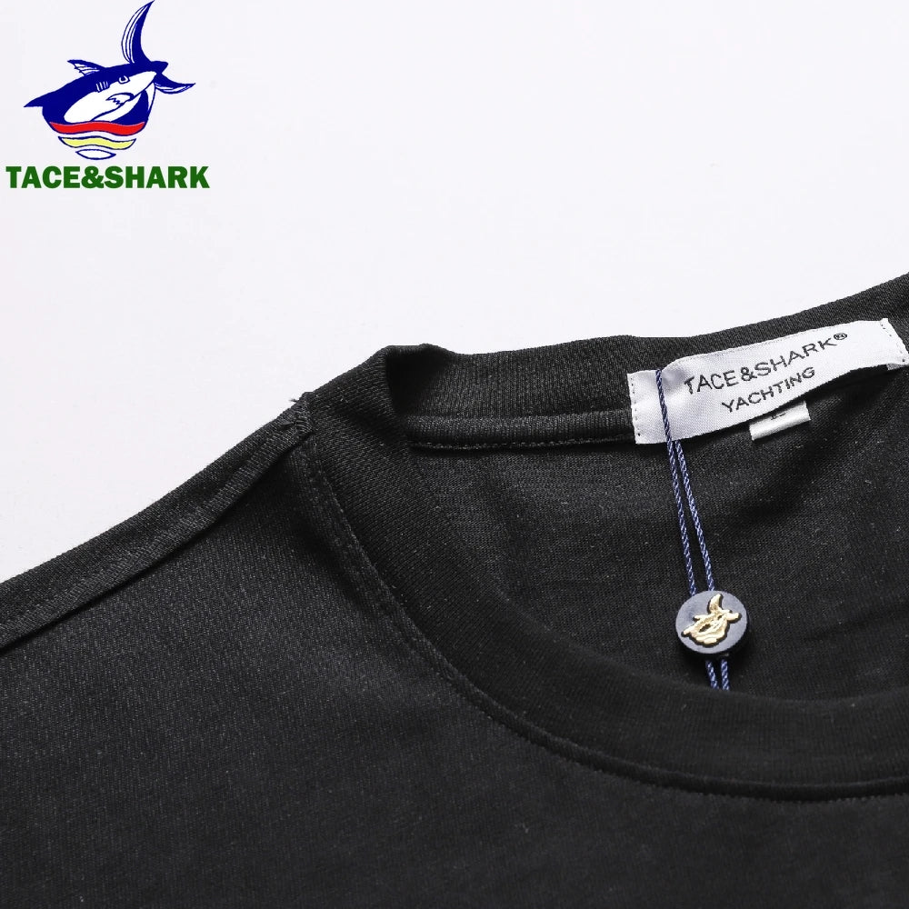 TACE&SHARK  T Shirts Casual