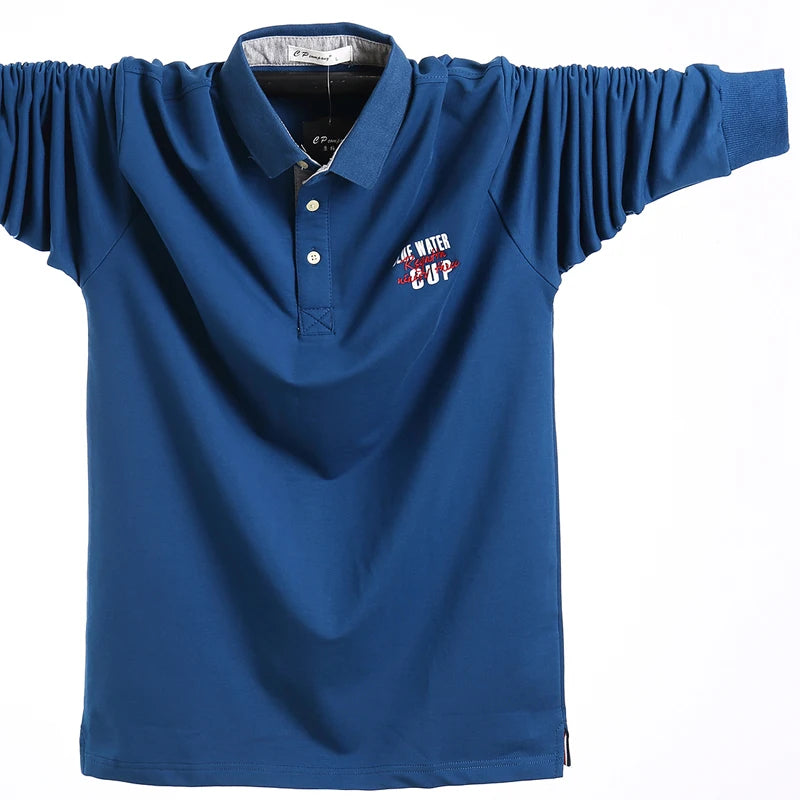 Men's Polo Shirt Long Sleeves