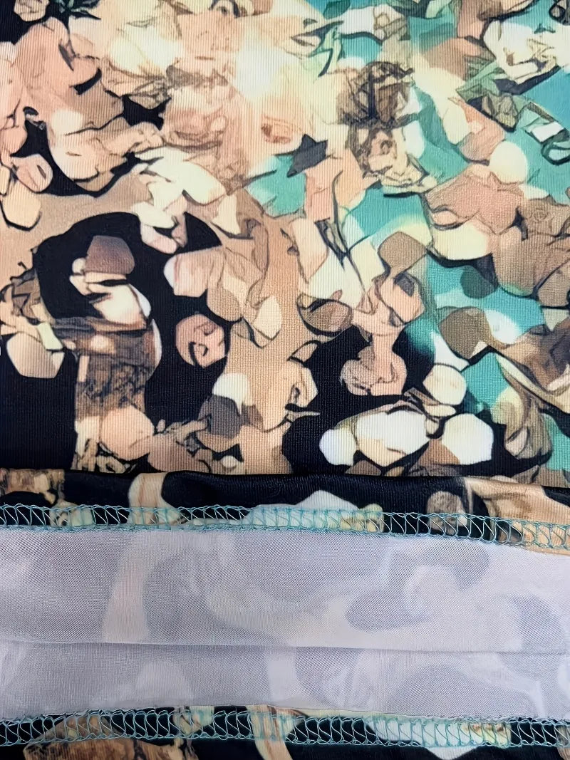 Plus Size 1XL-8XL Women's Leopard Print