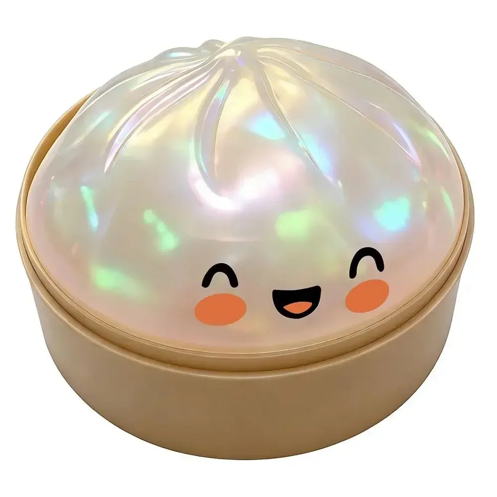 1pcs Party Time Realistic Steamed Bun Squeeze Toy