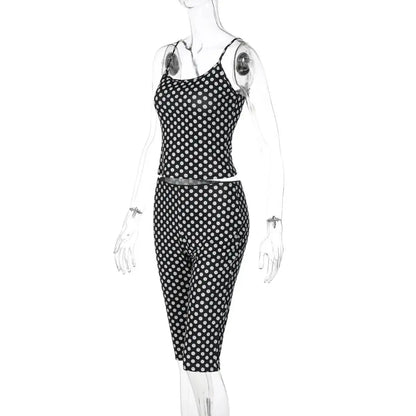 Polka Dot Pants Set
