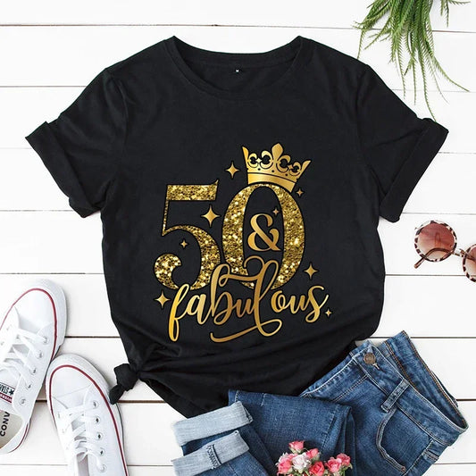 This Queen Makes Look 50 Fabulous Tshirts