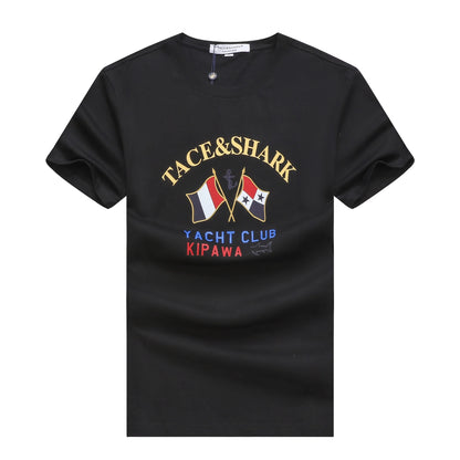 TACE&SHARK  T Shirts Casual