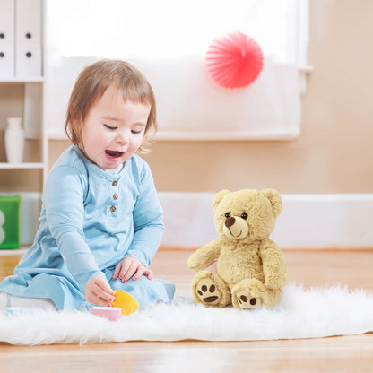 8'' Teddy Bear Stuffed Animals Brown Teddy Bear Plush Toy