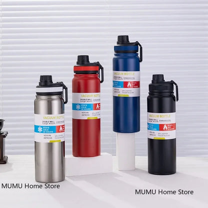 Stainless Steel Vacuum Flask – Car Thermal Cup for Hot & Cold Drinks