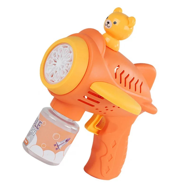 Little Bear Toy Bubble Gun Machine Automatic