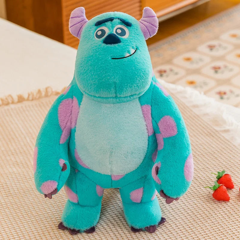 45cm New Rabbit Hair Blue Monster Plush Toys Boy Blue Monster Plushies Toy Children's Dolls Sleep Pillow Girl Doll for Kids Gift