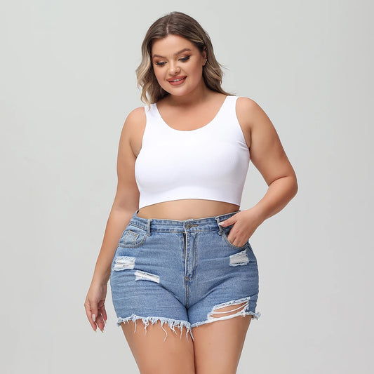 Plus-size women's bra with lift and prevention of sagging