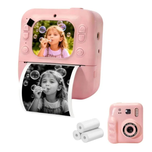 Children's Polaroid print camera