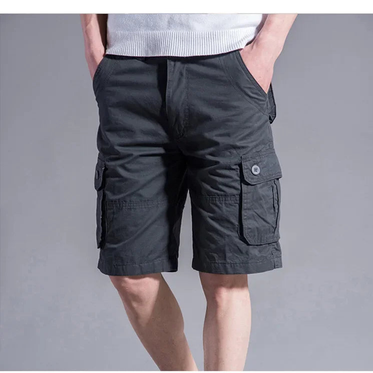 Cargo Shorts, Men Multi-Pocket Shorts
