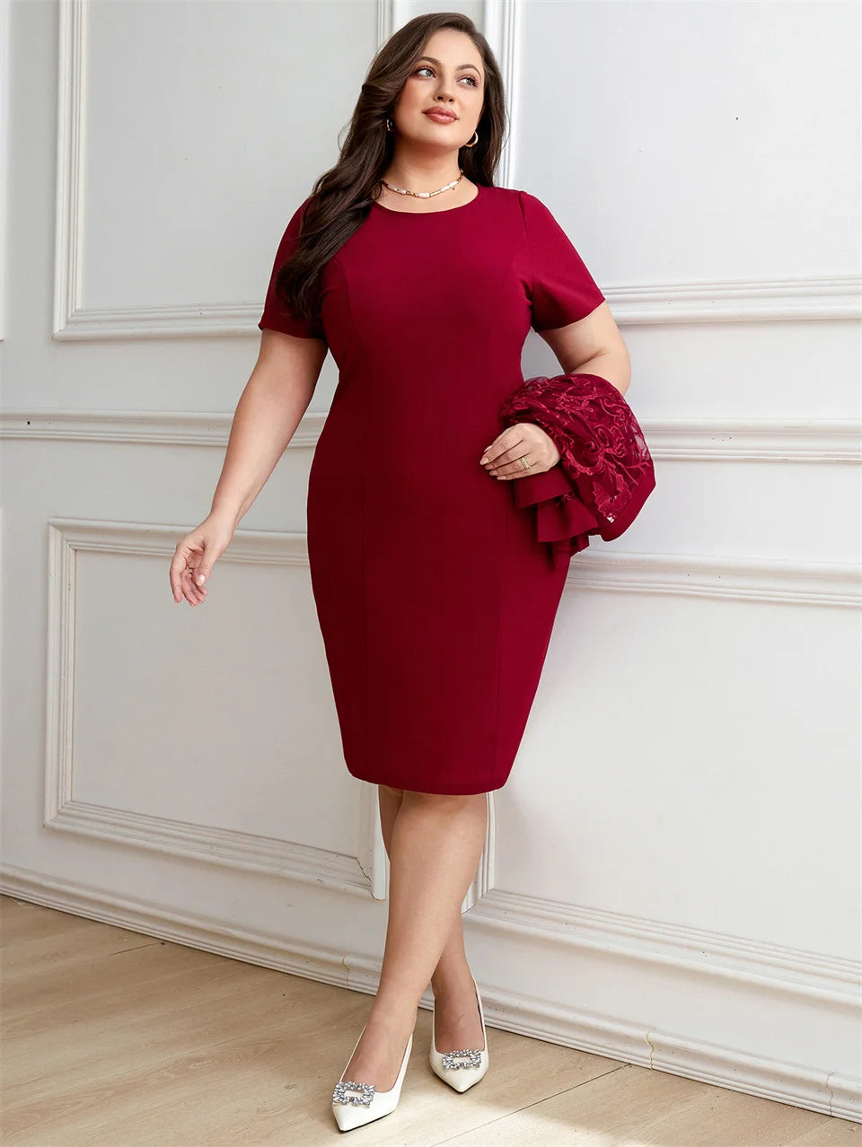 GIBSIE Plus Size Dress Sets
