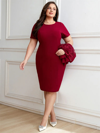 GIBSIE Plus Size Dress Sets