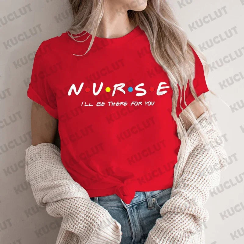 Nurse Print T-Shirt