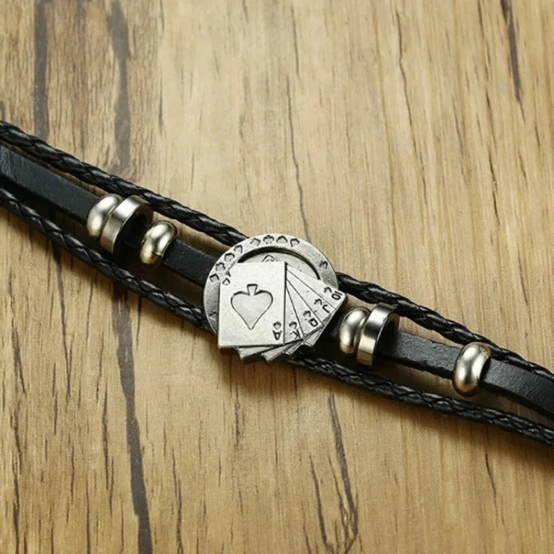 Woven Leather Bracelet