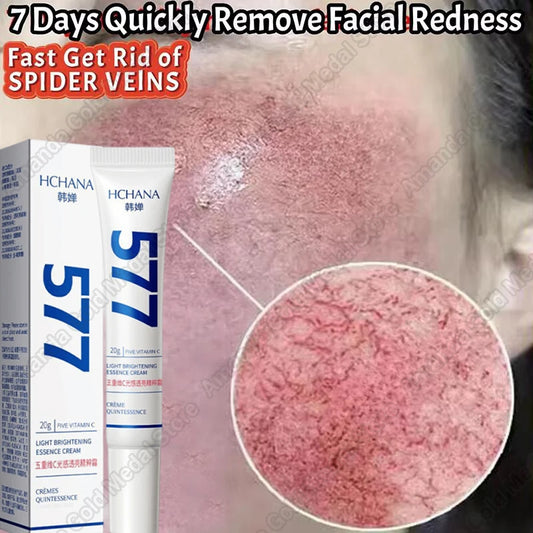 Repair Facial Redness Cream Instant Spider Vein Remove Sensitive Skin Sooth Anti Redness Rosacea Treat Lotion Korean Cosmetics