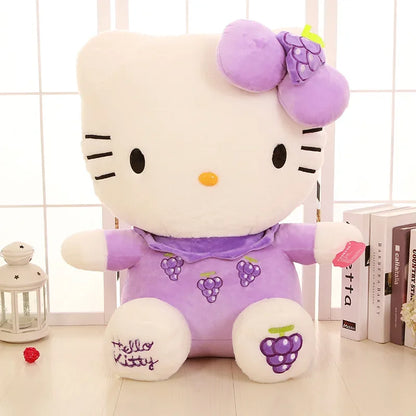 22-35cm Hello Kitty Anime Cartoon Cute Stuffed Toys Sanrio Plushier Soft Pillow Birthday Gifts For Girls Kawaii Pendant Dolls