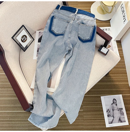 Oversize Straight Loose Jeans