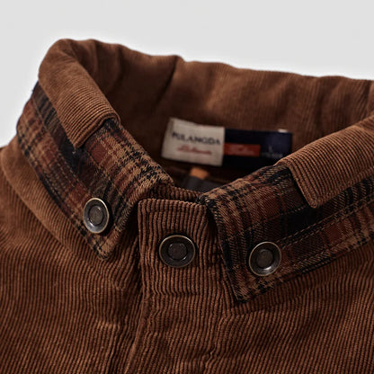 Men Casual Military Shirts Wool Fleece