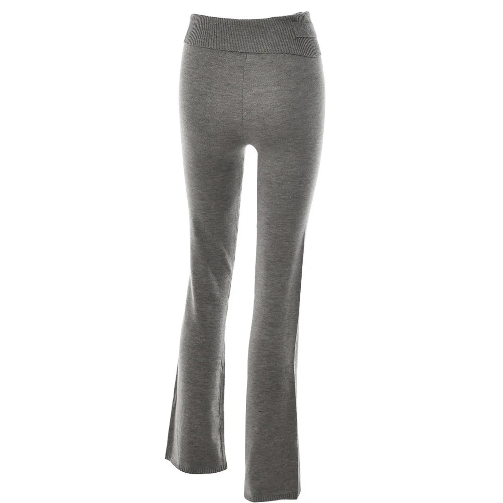 Apprabant Rib Knitted Two Piece Set