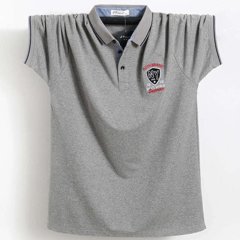 Purple Men Polo Shirt