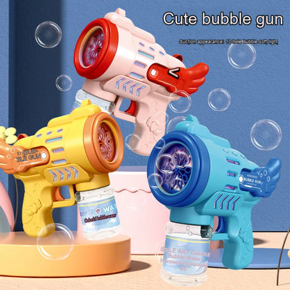 Bubble Machine Gun Automatic Blower with Led Lights