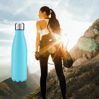 500ml Stainless Steel Water Bottle Cola Water Beer Thermos For Sport Bottles Double-Wall Insulated Vacuum Flask BPA Free Thermos