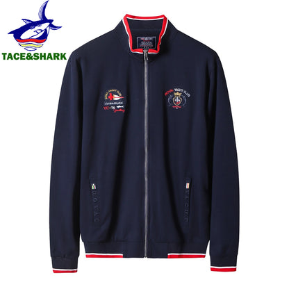 TACE&SHARK Casual White Military Jacket