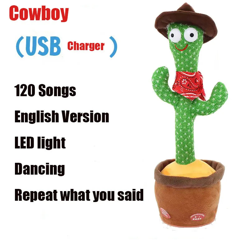 Dancing Cactus Talking Cactus Baby Toys