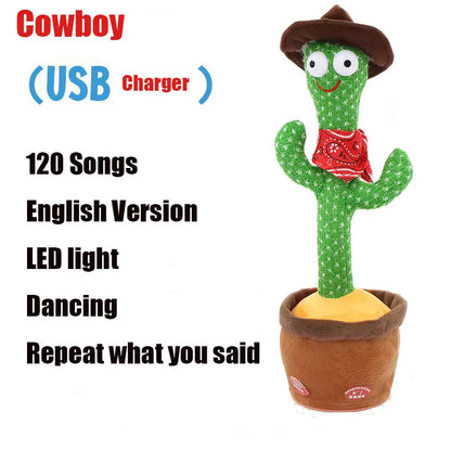 Dancing Cactus Talking Cactus Baby Toys