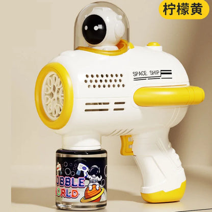 Astronaut Handheld Electric Bubble machine Bubble Gun