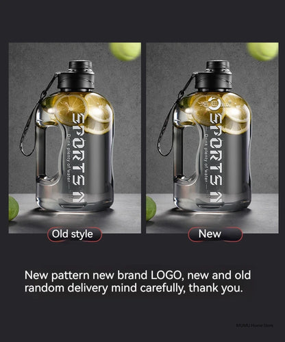 1.7L/2.7L/4L/5L Large Capacity Sports Water Bottle – Gym, Camping & Fitness Hydration Jug