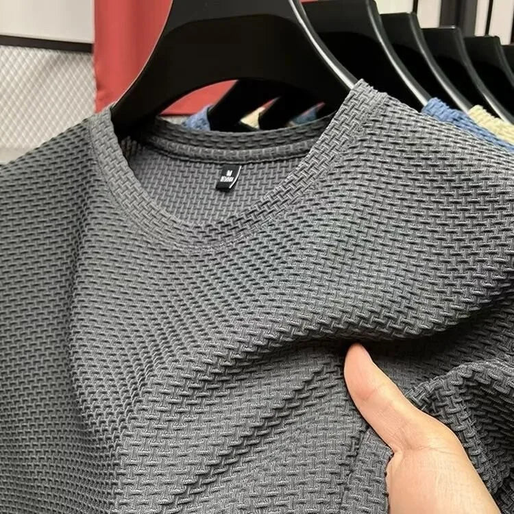 Mesh Ice Silk T-shirt
