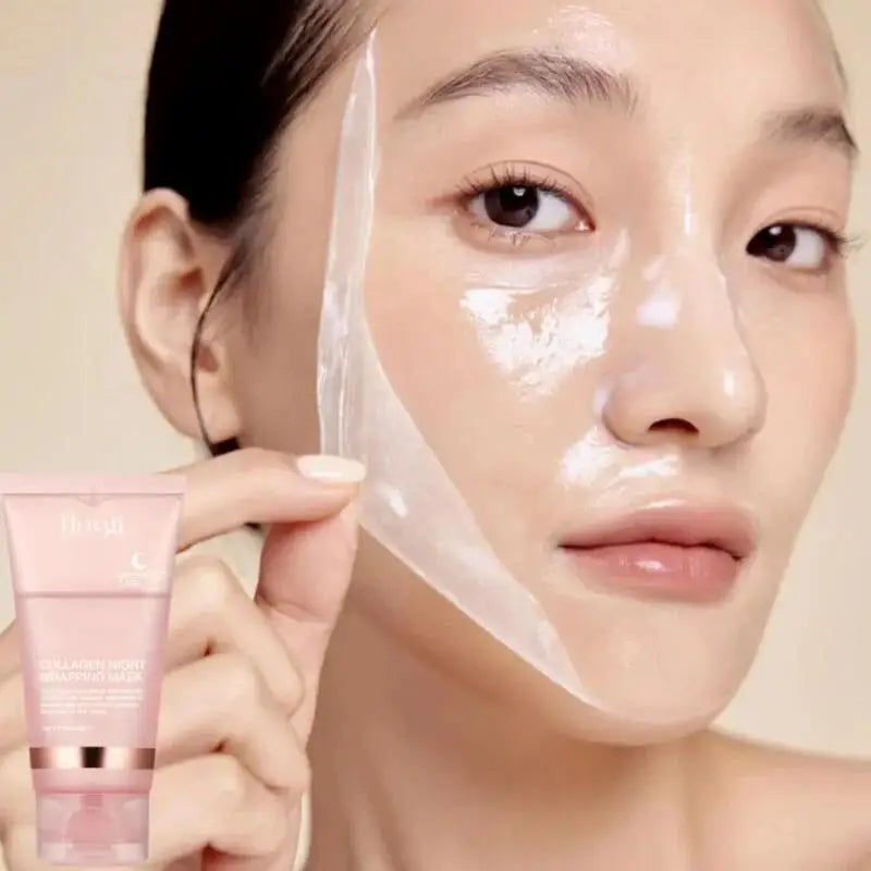 Collagen Night Mask – Korean Wrapping Gel for Moisture, Firmness & Radiant Skin (75ml)