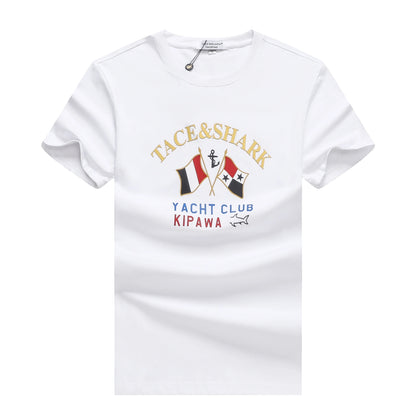 TACE&SHARK  T Shirts Casual