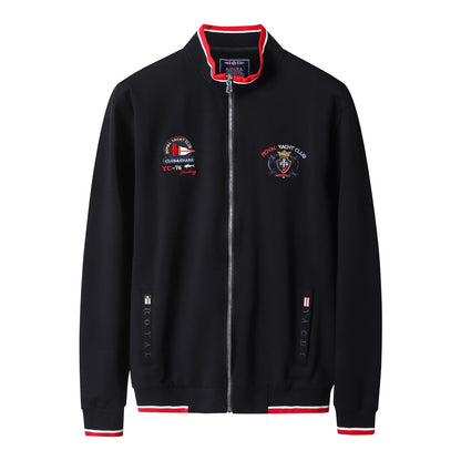 TACE&SHARK Casual White Military Jacket