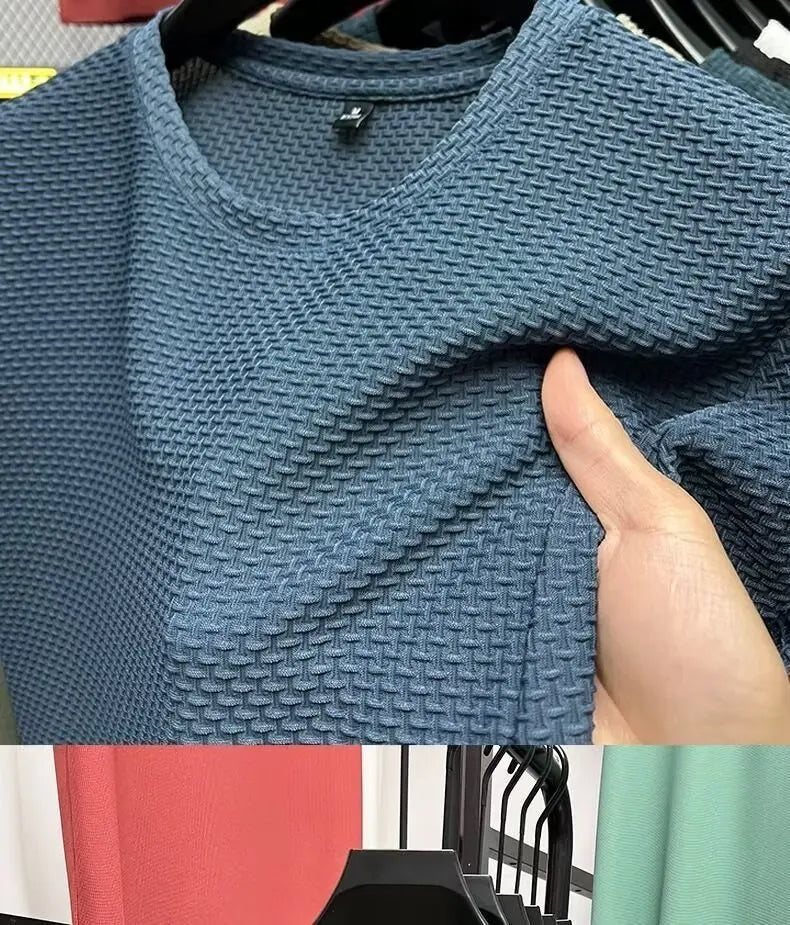 Mesh Ice Silk T-shirt