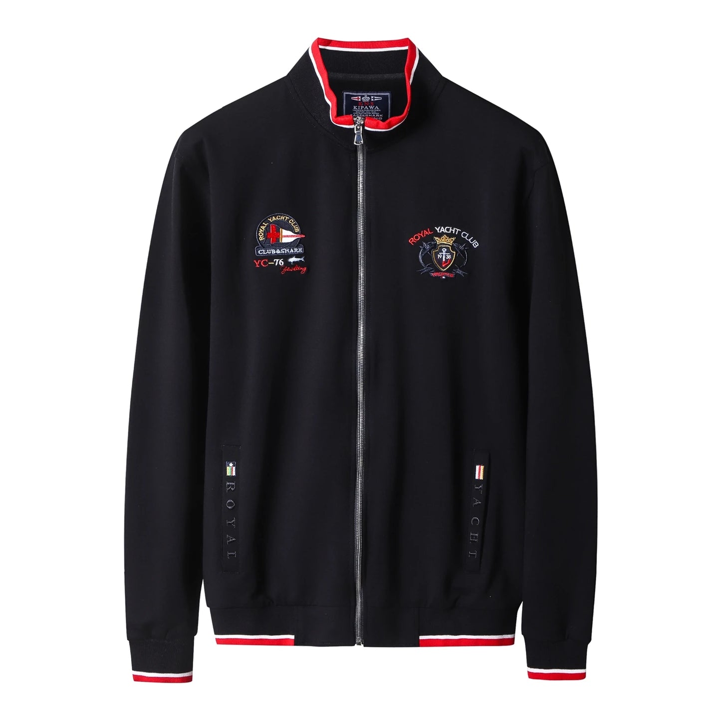 TACE&SHARK Casual White Military Jacket