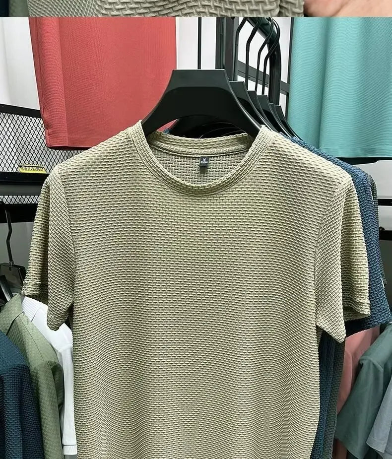 Mesh Ice Silk T-shirt