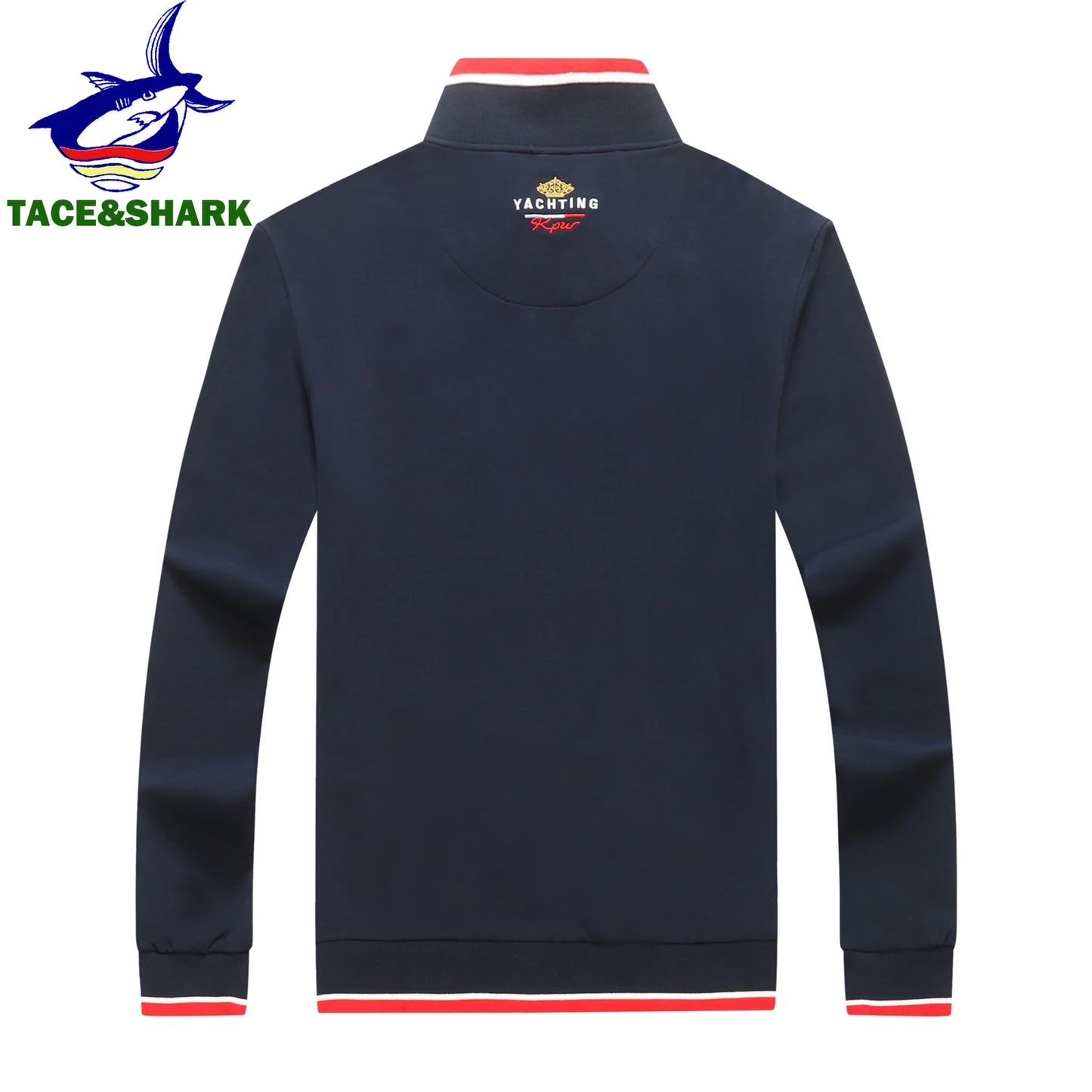 TACE&SHARK Casual White Military Jacket