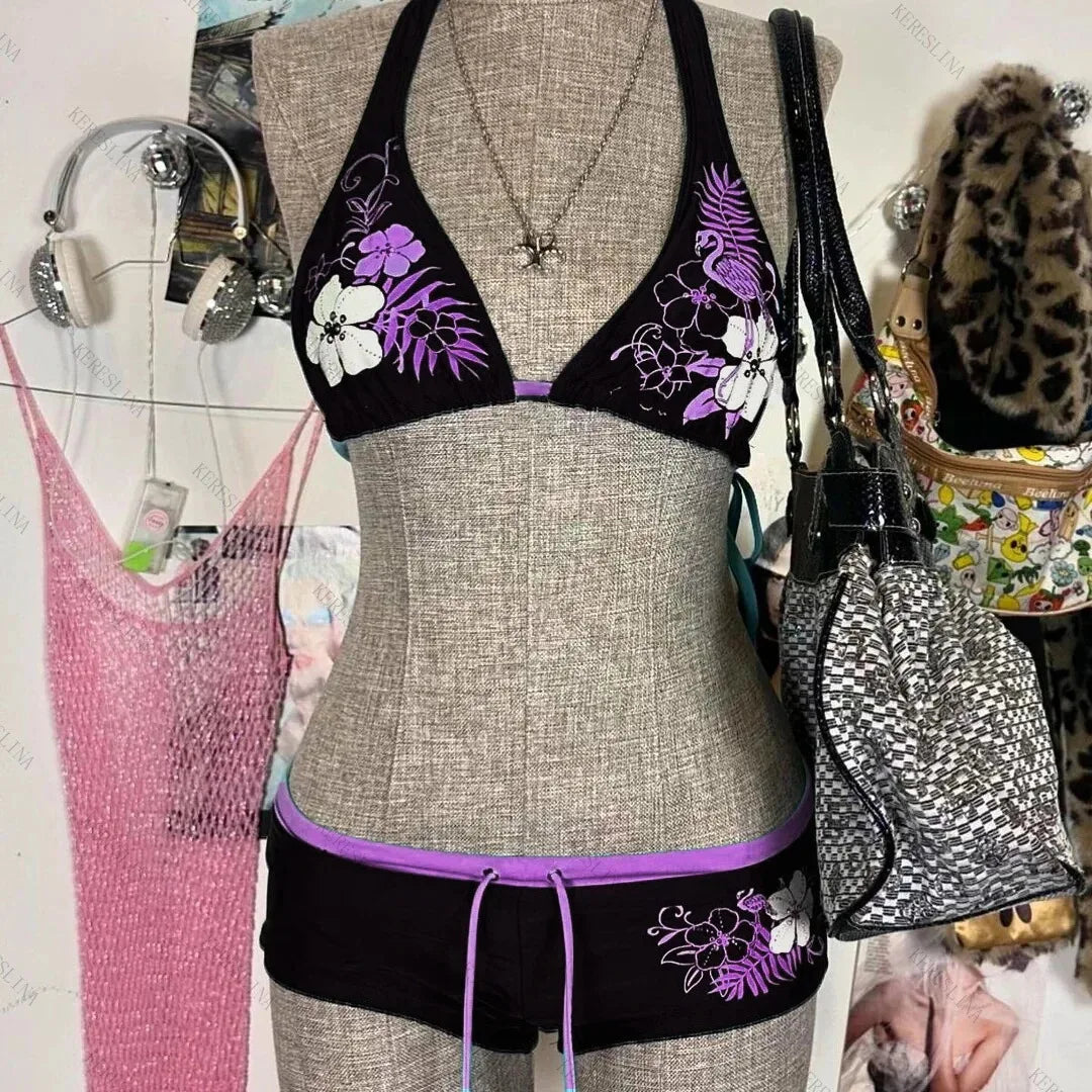 Split Bathing Suit Set