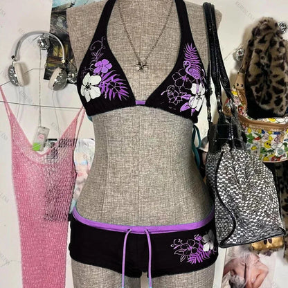 Split Bathing Suit Set